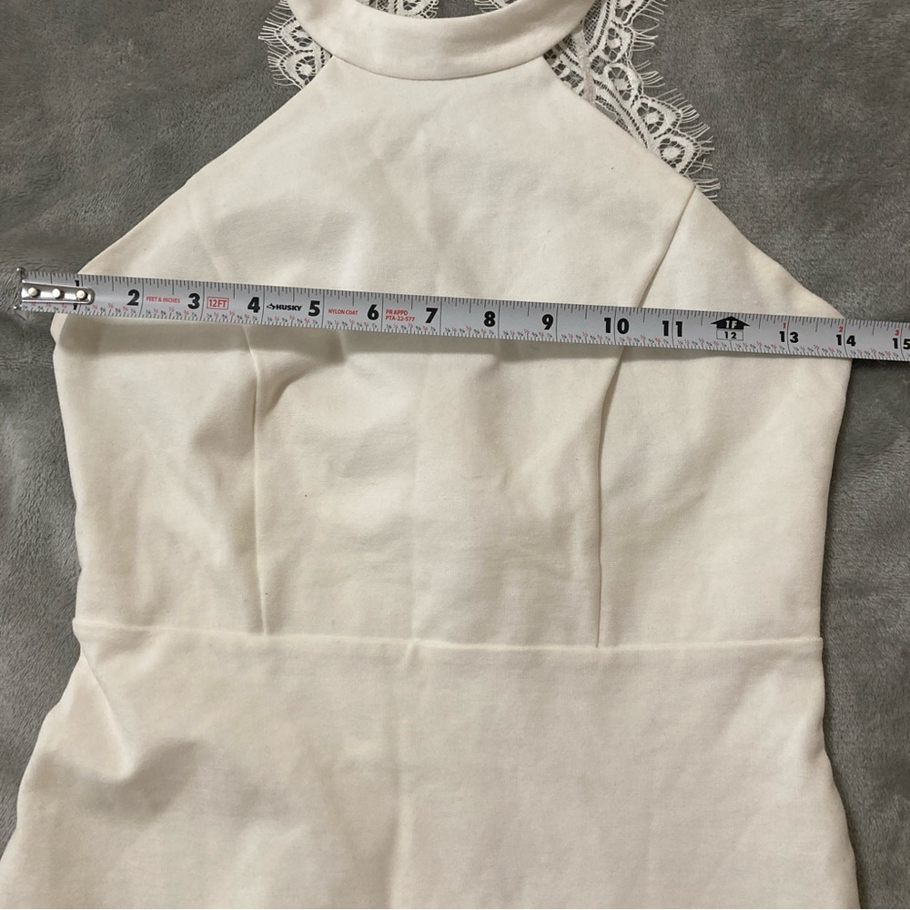 Lulu's Ivory Lace Dress - Picture 12 of 16